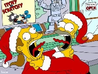 Simpsons christmas jigsaw puzzle