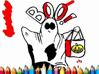 Halloween coloring book