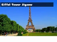 Eiffel tower jigsaw
