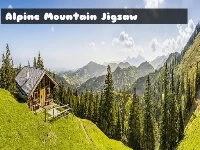 Alpine mountain jigsaw