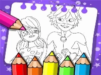 Miraculous ladybug coloring book