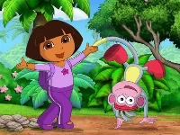 Dora - find seven differences