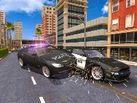 Police car stunt simulation 3d