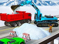 Road builder highway construction game