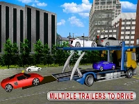 Trailer cargo truck offroad transporter