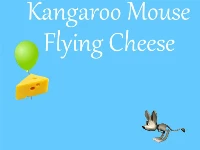 Kangaroo mouse flying cheese