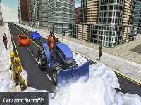 Russia extreeme grand snow clean road simulator 19