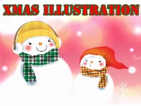 Xmas illustration puzzle