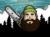 Lumberjack coloring