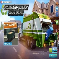 Garbage truck simulator : recycling driving game