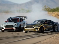 Drifting mustang car puzzle