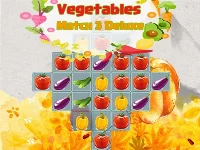 Vegetables match 3 deluxe