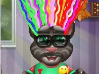 Baby talking tom hair salon.io