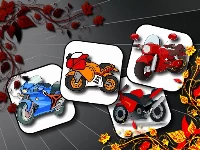 Cartoon motorbikes memory