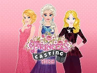 Princesses casting rush