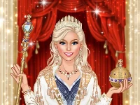 Royal dress up queen fashion game for girl