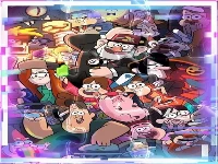 Gravity falls slide puzzle