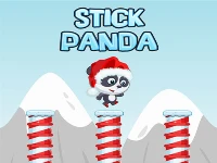 Sticky panda stickying over it with panda game