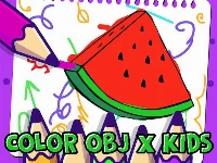 Color objects for kids