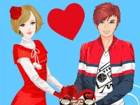 Valentines day dress up