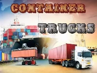 Container trucks jigsaw