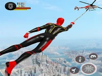 Spiderman rope hero 3d