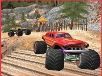 Monster truck offroad driving game