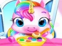 My baby unicorn - magical unicorn pet care games