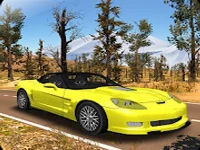 Mountain car driving simulator