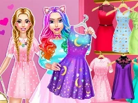 Trendy fashion styles dress up