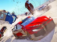 Demolition derby car destruction drive game