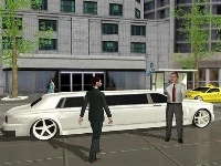 Limo taxi driving simulator : limousine car games