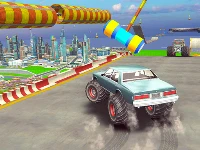 Impossible monster truck race monster truck games 2021