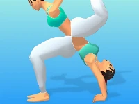 Couple yoga 3d