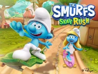 The smurfs skate rush