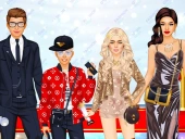 Superstar family dress up