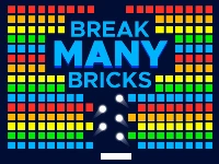 Break many bricks