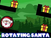 Rotating santa