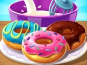 Donuts cooking challenge game