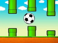 Flappy soccer ball