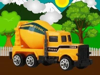 Construction vehicles jigsaw