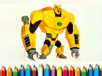 Ben10 monsters coloring