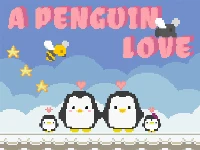 A penguin love