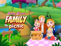 Baby hazel family picnic