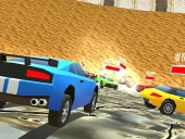 Low poly smash cars