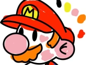 Coloring book super mario