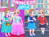 Little girls school vs princessstyle