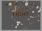 Rock paper scissors fight