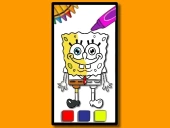 Spongebob coloring adventure