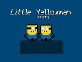 Little yellowmen jumping